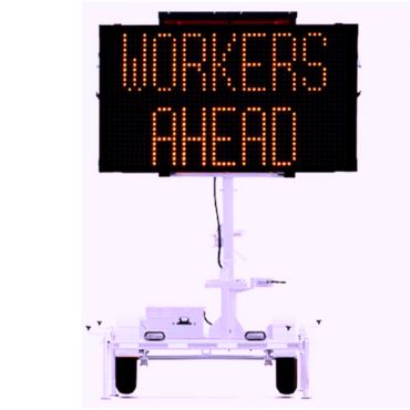 Portable traffic message boards
