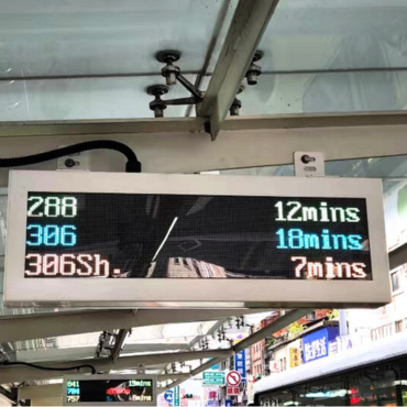 bus station led screen