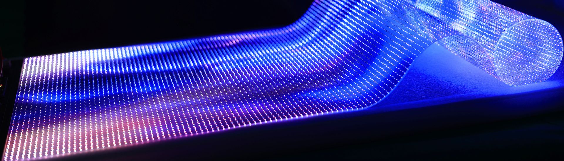 TOP SHINE transparent led film screen