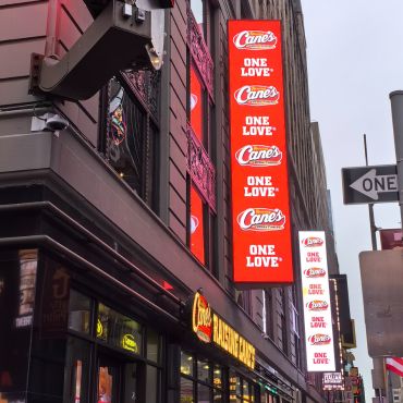 outdoor led banner display