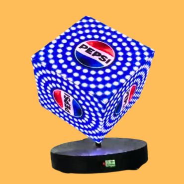 6 faces cube led display