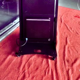 Portable led poster display