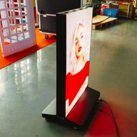 foldable led poster display