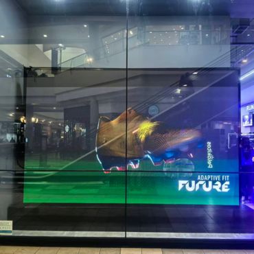 holographic invisible screen