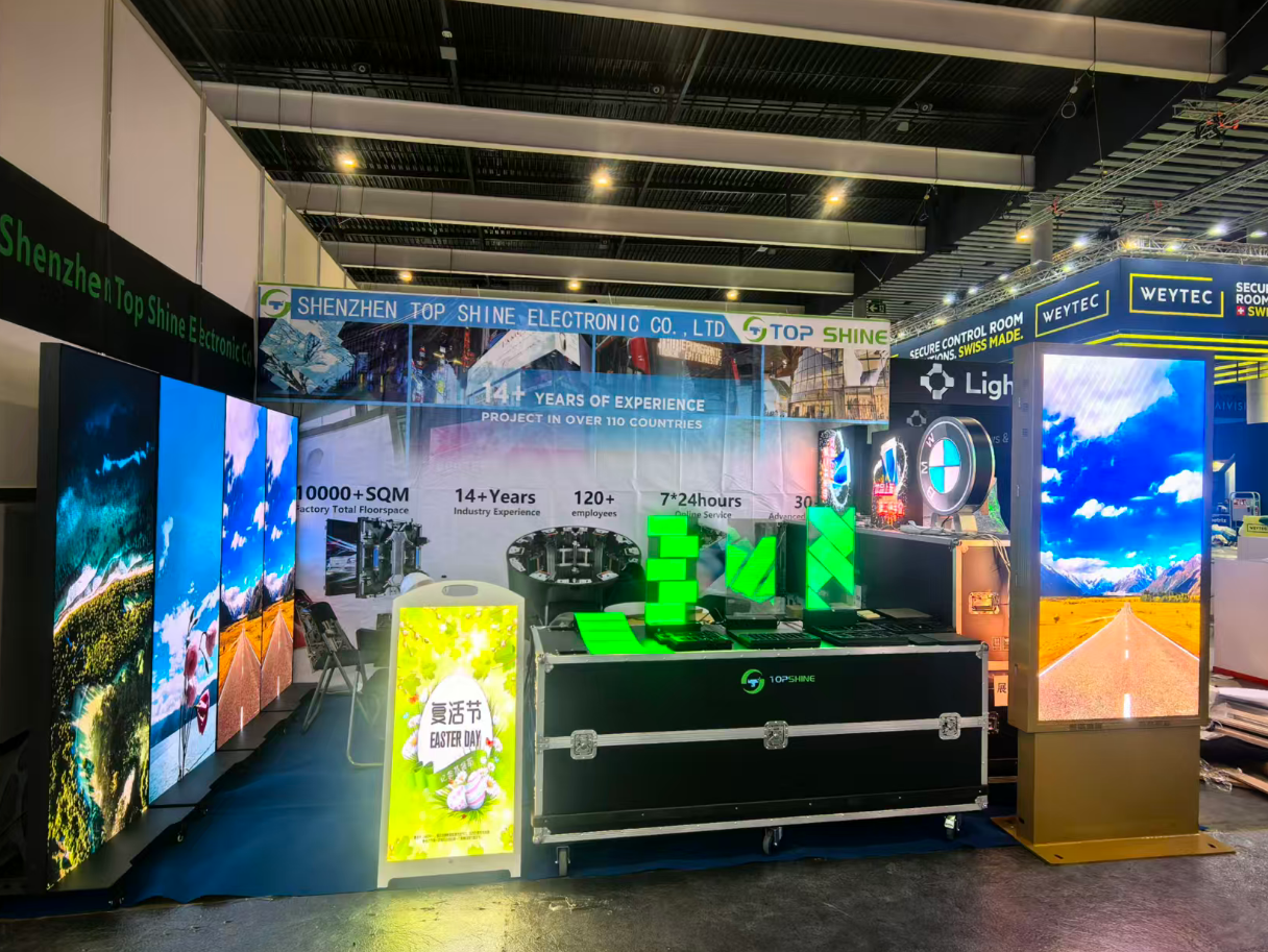 TOP SHINE Shines at ISE 2026 in Spain: Innovative LED Display Solutions ...
