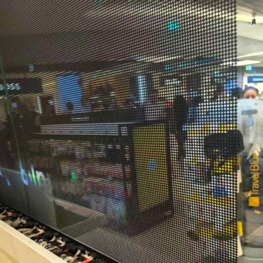 transparent hologram led screen